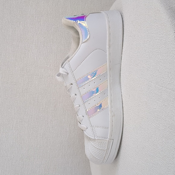 NWOT Superstar Hardshell Iridescent Shoes Women's 7.5 - Picture 8 of 10